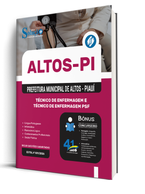 Apostila Prefeitura de Altos-PI 2026 - Técnico de Enfermagem e Técnico de Enfermagem PSF - Imagem 2