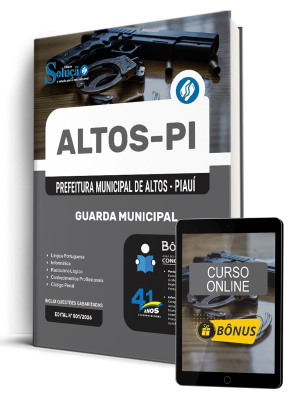 Apostila Prefeitura de Altos-PI 2026 - Guarda Municipal - Imagem 1