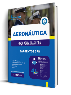 Apostila Aeronáutica do Brasil 2026 - Sargentos CFS - Imagem 2