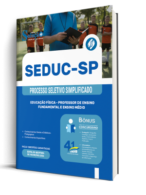 Apostila SEDUC-SP 2026 - Professor de Ensino Fundamental e Ensino Médio - Educação Física - Imagem 2
