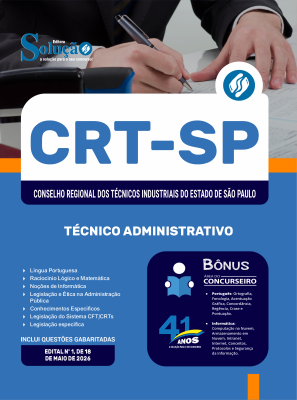 Apostila CRT-SP 2026 - Técnico Administrativo - Imagem 3