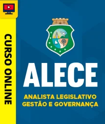 Capa Curso ALECE 2026 - Analista Legislativo - Gestão e Governança 