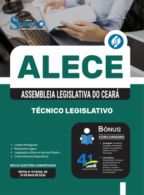 Apostila ALECE 2026 - Técnico Legislativo - Imagem 3