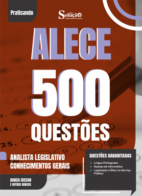 Caderno de Questões ALECE - Analista Legislativo - Conhecimentos Gerais - 500 Questões Gabaritadas - Imagem 2