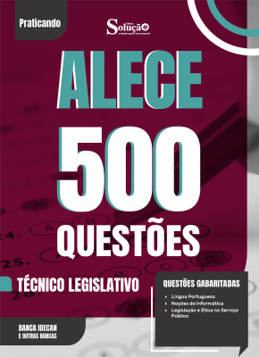 Caderno de Questões ALECE - Técnico Legislativo - 500 Questões Gabaritadas - Imagem 2