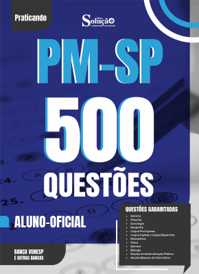Caderno de Questões PM-SP - Aluno-Oficial - 500 Questões Gabaritadas - Imagem 2
