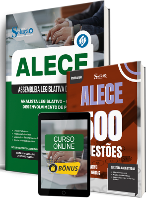 Combo ALECE 2026 - Analista Legislativo - Gestão e Desenvolvimento de Pessoas - Imagem 1