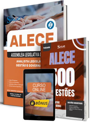 Combo ALECE 2026 - Analista Legislativo - Gestão e Governança - Imagem 1