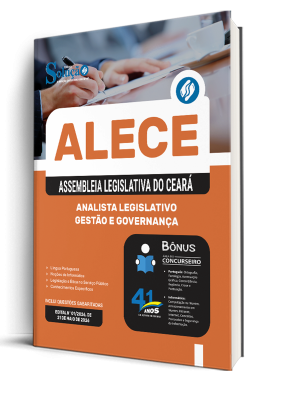Combo ALECE 2026 - Analista Legislativo - Gestão e Governança - Imagem 2