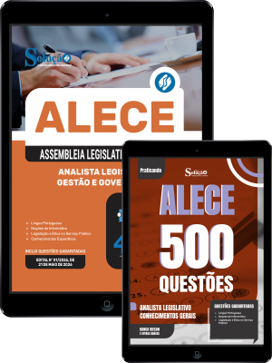 Combo ALECE 2026 - Analista Legislativo - Gestão e Governança - Imagem 1