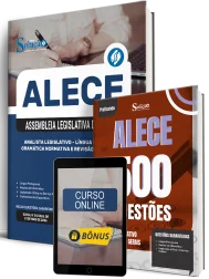 Combo ALECE 2026 - Analista Legislativo - Língua Portuguesa - Gramática Normativa e Revisão Ortográfica