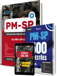 Capa Combo PM-SP 2026 - Aluno-Oficial