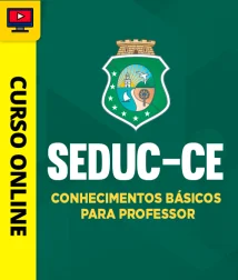 Capa Curso SEDUC-CE - Conhecimentos Básicos para Professor