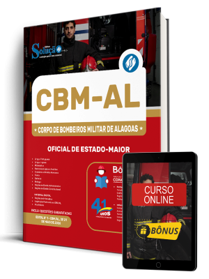 Apostila CBM-AL 2026 - Oficial de Estado-Maior - Imagem 1