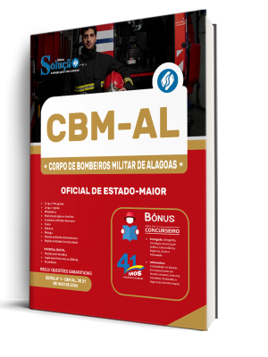 Apostila CBM-AL 2026 - Oficial de Estado-Maior - Imagem 2