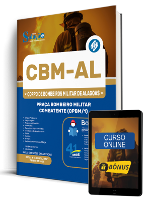 Apostila CBM-AL 2026 - Praça Bombeiro Militar Combatente (QPBM/1) - Imagem 1