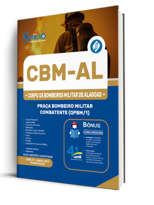 Apostila CBM-AL 2026 - Praça Bombeiro Militar Combatente (QPBM/1) - Imagem 2