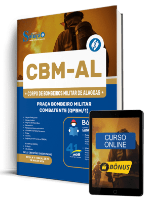 Apostila CBM-AL 2026 - Praça Bombeiro Militar Combatente (QPBM/1) - Imagem 1