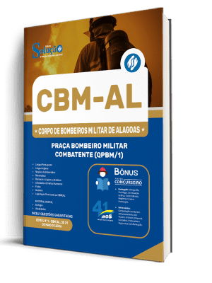Apostila CBM-AL 2026 - Praça Bombeiro Militar Combatente (QPBM/1) - Imagem 2