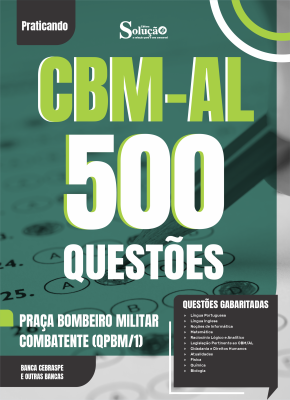 Caderno de Questões CBM-AL - Praça Bombeiro Militar Combatente (QPBM/1) - 500 Questões Gabaritadas - Imagem 2