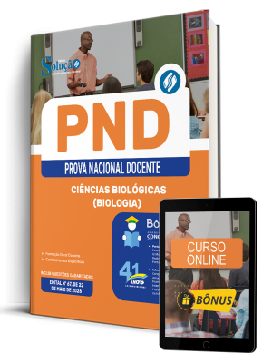 Apostila PND - Prova Nacional Docente 2026 - Ciências Biológicas (Biologia) - Imagem 1