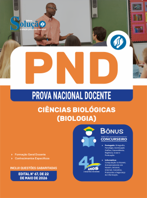 Apostila PND - Prova Nacional Docente 2026 - Ciências Biológicas (Biologia) - Imagem 3
