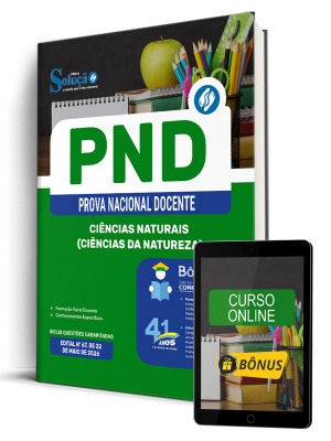 Apostila PND - Prova Nacional Docente 2026 - Ciências Naturais (Ciências da Natureza) - Imagem 1