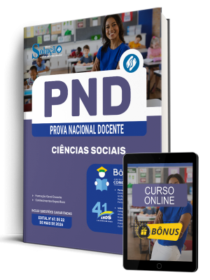 Apostila PND - Prova Nacional Docente 2026 - Ciências Sociais - Imagem 1