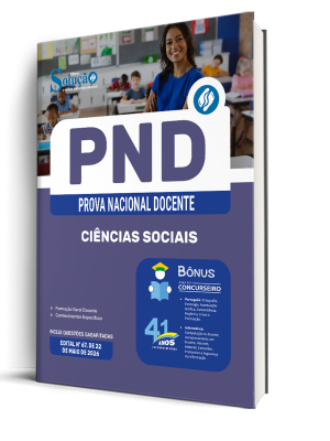 Apostila PND - Prova Nacional Docente 2026 - Ciências Sociais - Imagem 2