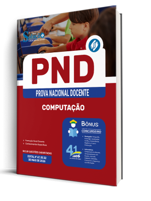 Apostila PND - Prova Nacional Docente 2026 - Computação - Imagem 2