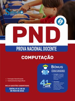 Apostila PND - Prova Nacional Docente 2026 - Computação - Imagem 3