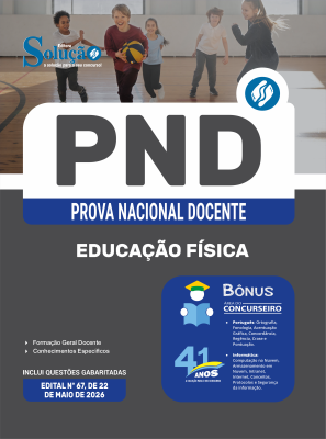 Apostila PND - Prova Nacional Docente 2026 - Educação Física - Imagem 3