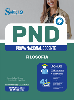 Apostila PND - Prova Nacional Docente 2026 - Filosofia - Imagem 3
