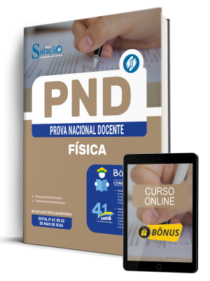 Apostila PND - Prova Nacional Docente 2026 - Física - Imagem 1