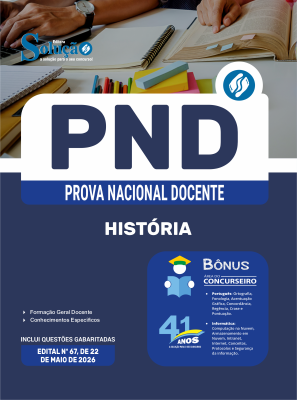 Apostila PND - Prova Nacional Docente 2026 - História - Imagem 3