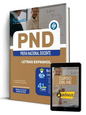 Apostila PND - Prova Nacional Docente 2026 - Letras Espanhol - Imagem 1