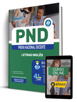 Apostila PND 2026 - Letras Inglês - Imagem 1