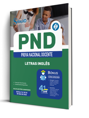 Apostila PND 2026 - Letras Inglês - Imagem 2