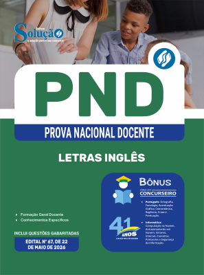 Apostila PND 2026 - Letras Inglês - Imagem 3