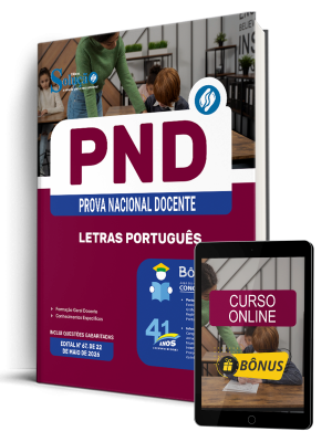 Apostila PND - Prova Nacional Docente 2026 - Letras Português - Imagem 1