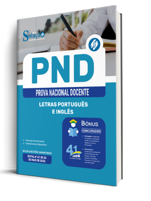 Apostila PND - Prova Nacional Docente 2026 - Letras Português e Inglês - Imagem 2
