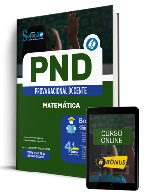 Apostila PND - Prova Nacional Docente 2026 - Matemática - Imagem 1
