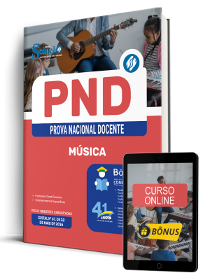 Apostila PND - Prova Nacional Docente 2026 - Música - Imagem 1