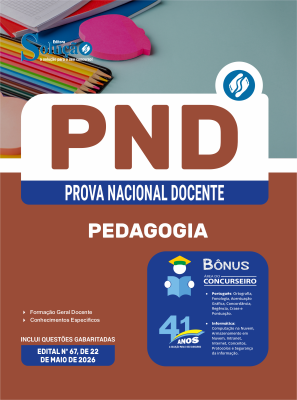 Apostila PND  - Prova Nacional Docente 2026 - Pedagogia - Imagem 3