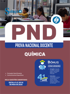 Apostila PND  - Prova Nacional Docente 2026 - Química - Imagem 3