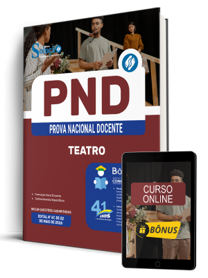 Apostila PND - Prova Nacional Docente 2026 - Teatro - Imagem 1