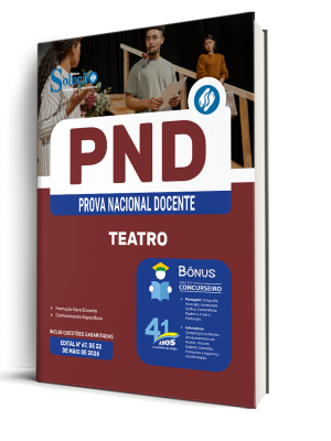 Apostila PND - Prova Nacional Docente 2026 - Teatro - Imagem 2