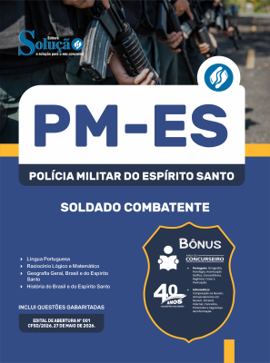 Apostila PM-ES 2026 em PDF - Soldado Combatente - Imagem 1