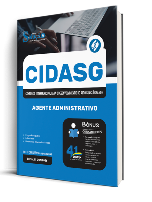 Apostila CIDASG 2026 - Agente Administrativo - Imagem 2