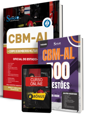 Combo CBM-AL 2026 - Oficial de Estado-Maior - Imagem 1